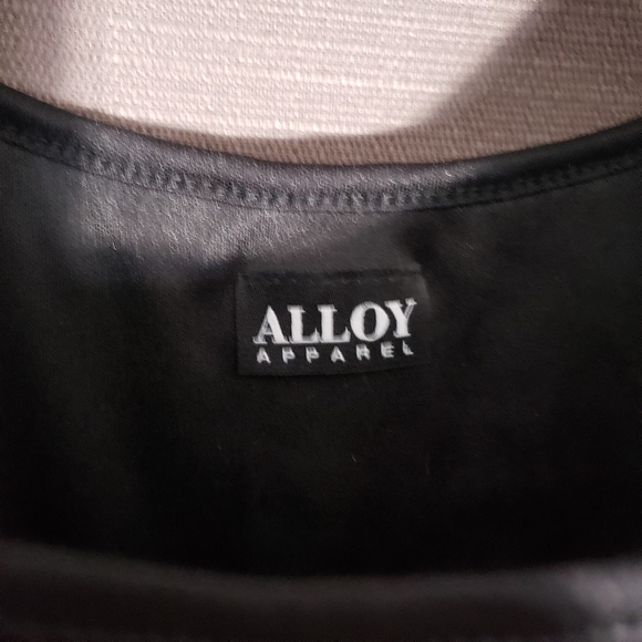 Alloy Apparel Red & Black Lace Two Layered Tank - Picture 5 of 8